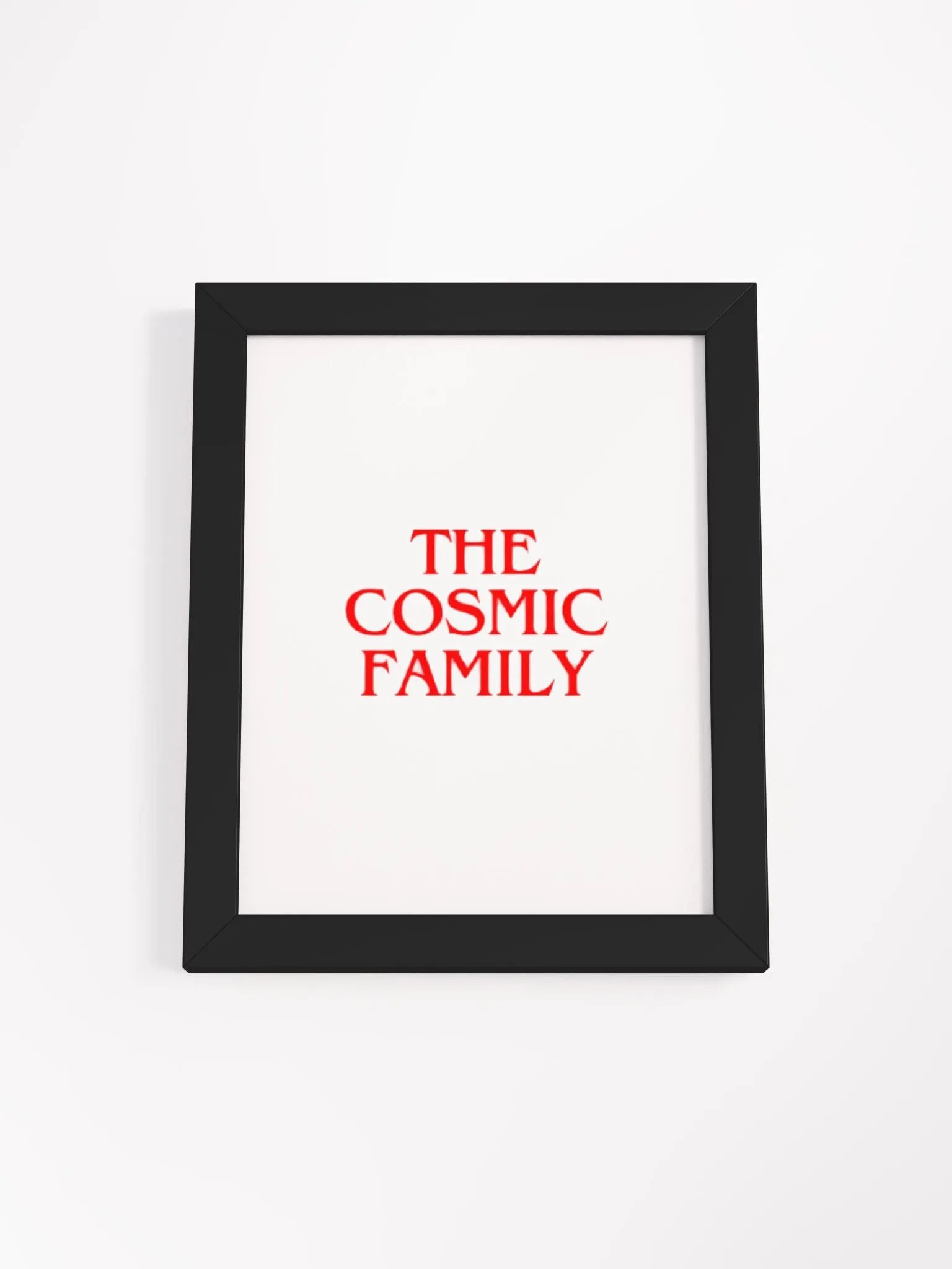 Cosmic Matte Wood Frame Poster product image (3)