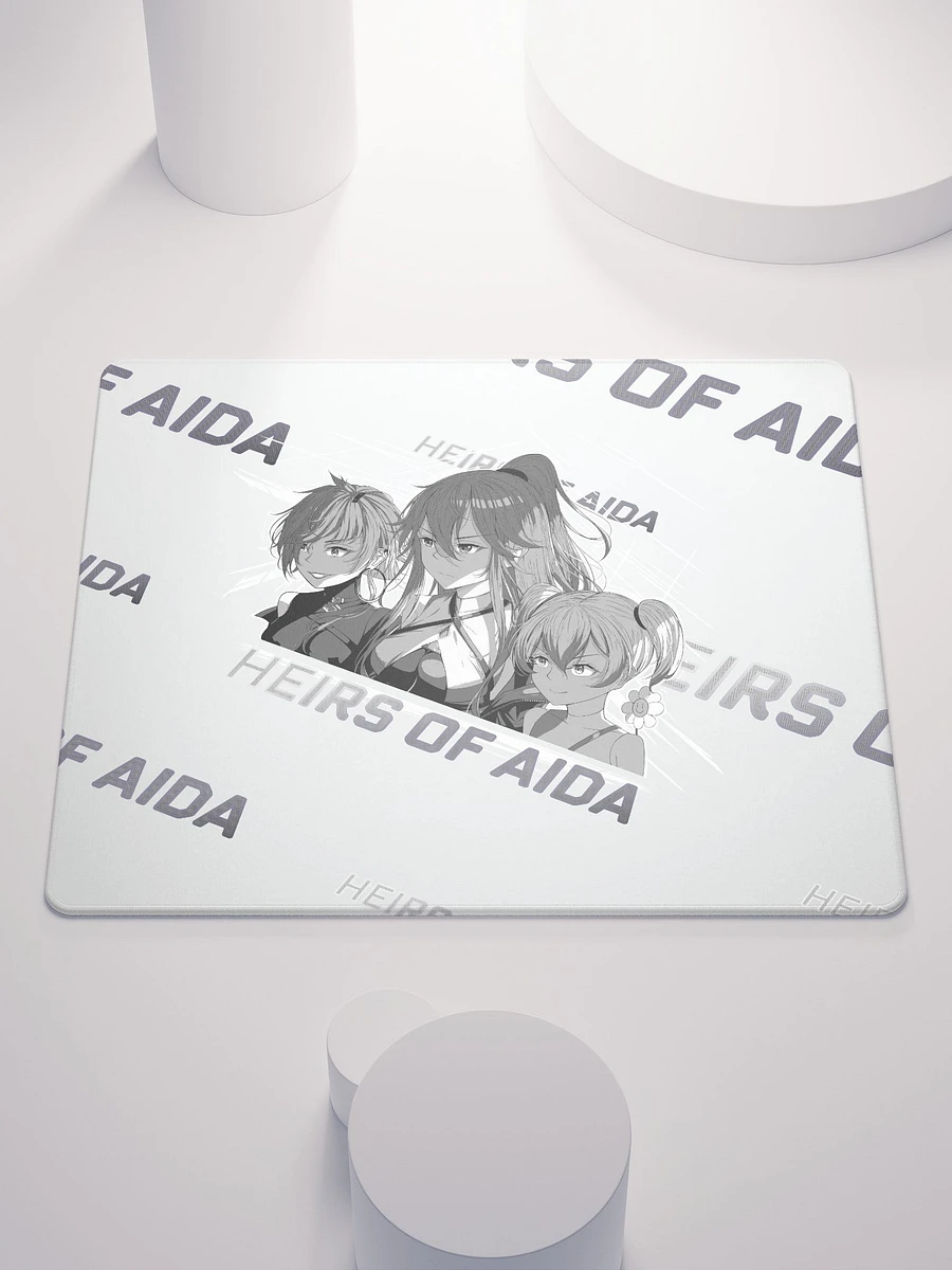 Mouse Pad - Heirs of Aida (Black and White) (Tower of Fantasy) product image (1)