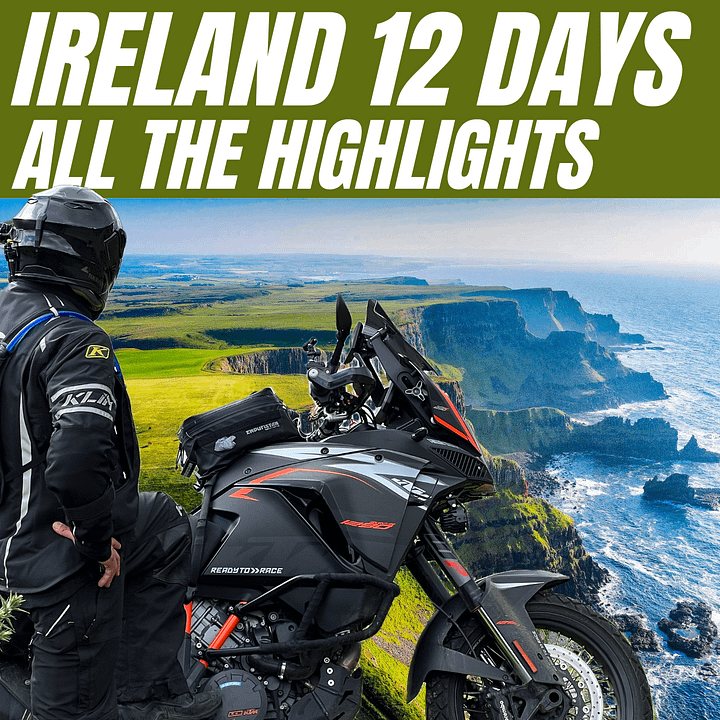 IRELAND 12-DAY TOP HIGHLIGHTS TOUR, 4900 km, Tour Book & GPX Data product image (1)