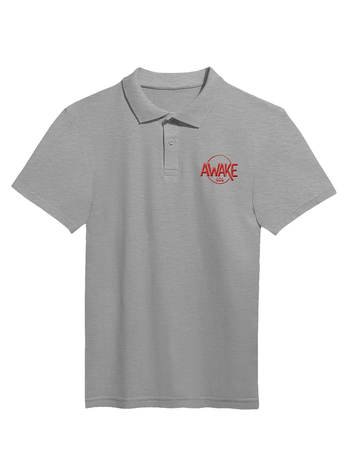 Awake 404 Red Logo Unisex Polo Shirt product image (1)