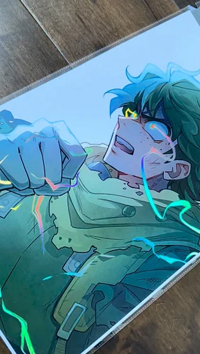 Some new holographic foil prints I made ✨
#kpopdemonhunters #myheroacademia #jinu #rumi #apothecarydiaries #artistsofinstagram