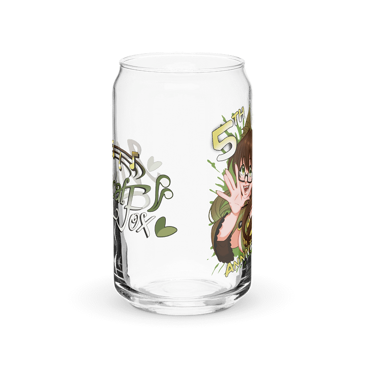 Fifth Year Anniversary Soda Glass product image (6)