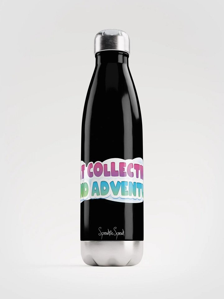 Hat Collecting Adventures Waterbottle - black product image (1)