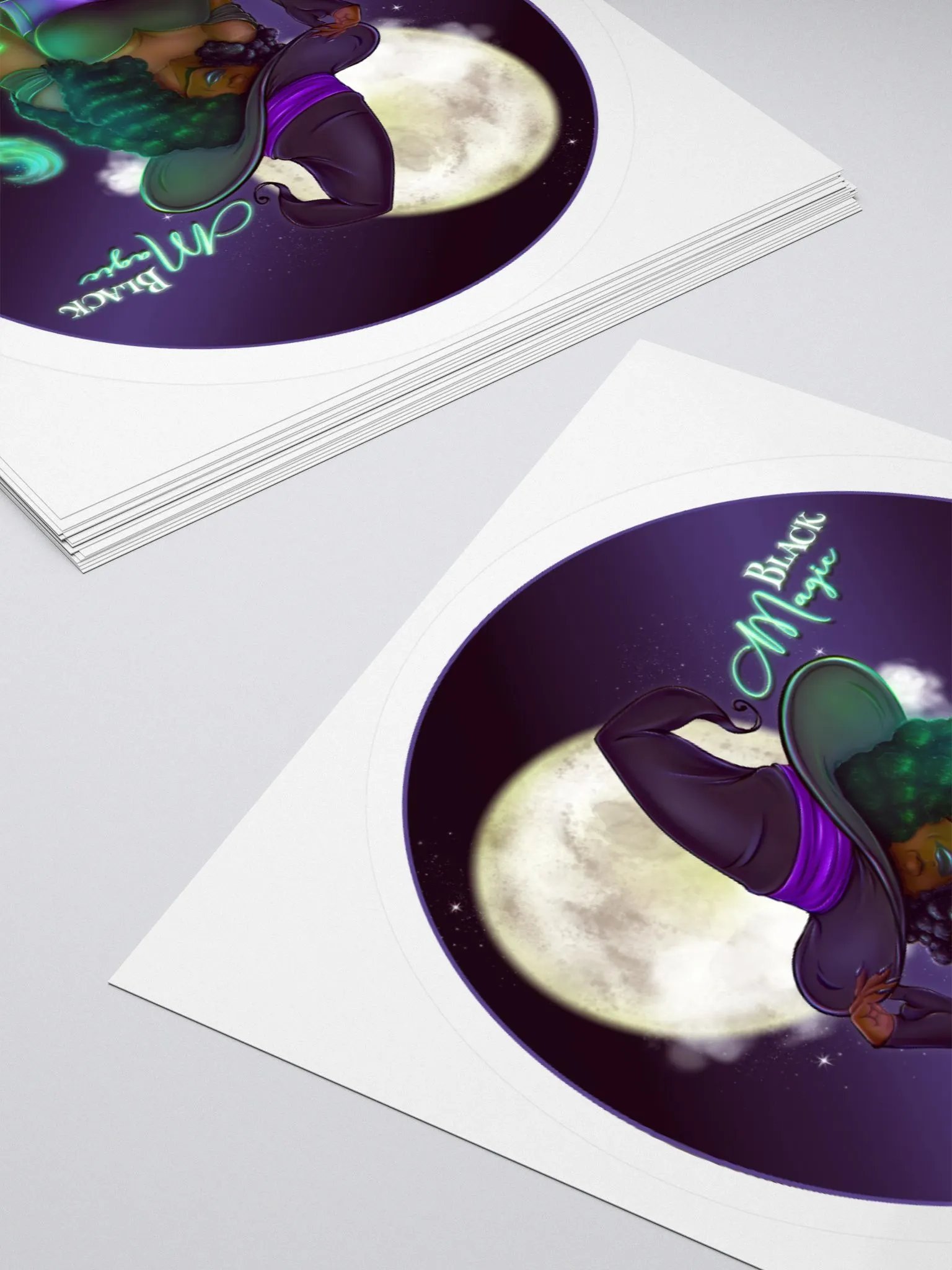 "Black Magic" Sticker product image (4)