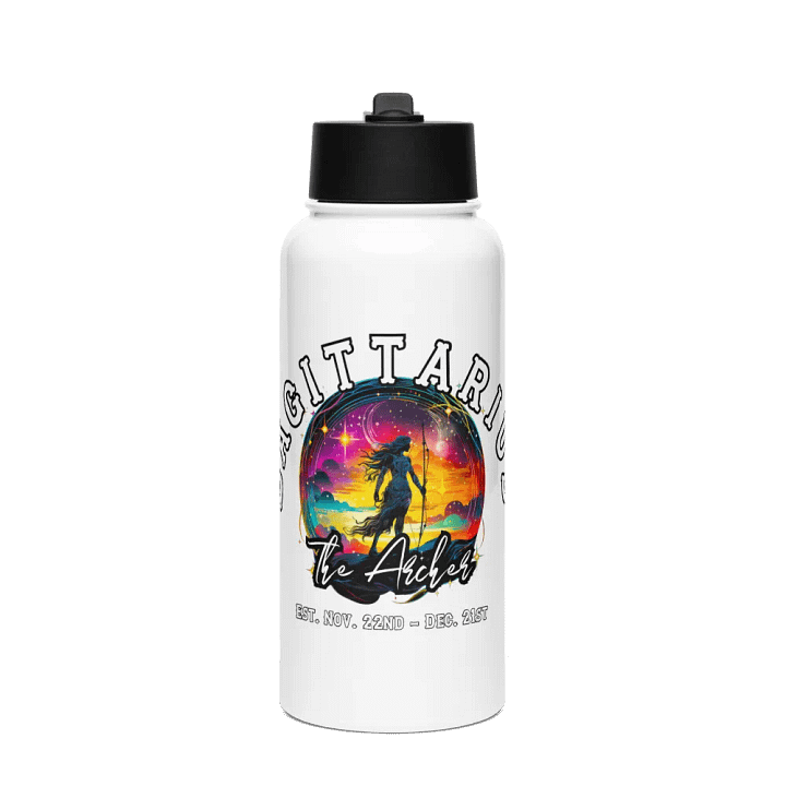 Sagittarius - Zodiac Sports Stainless Steel Water Bottle product image (1)
