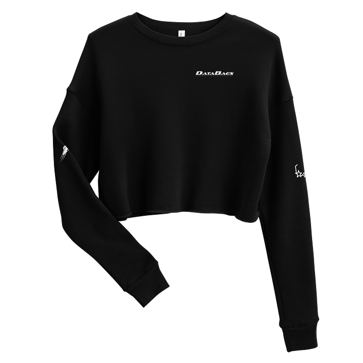Disco Galaxy Crop Sweatshirt product image (2)