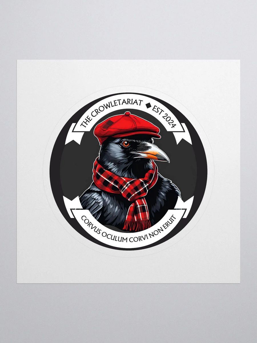 Crowletariat Sticker product image (1)