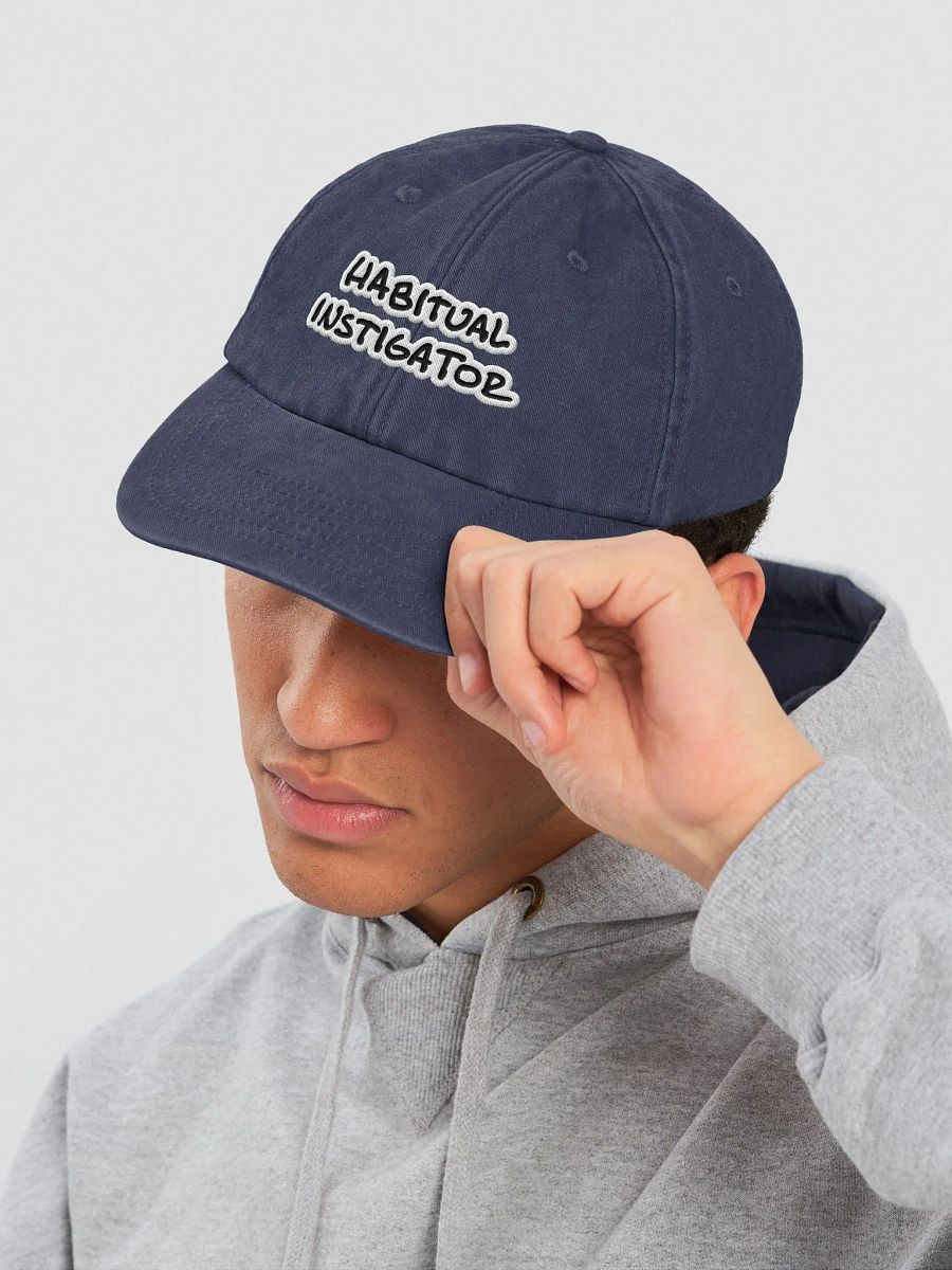 Habitual Instigator Vintage Dad Hat (bubble design) product image (23)