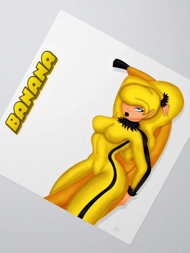 Banana Power Cut Stickers product image (6)