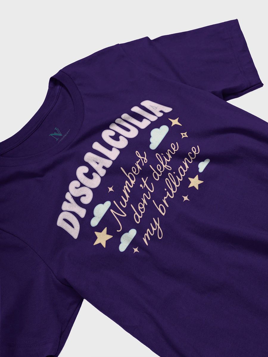 Dyscalculia Numbers Don't Define My BrillianceT-shirt product image (9)