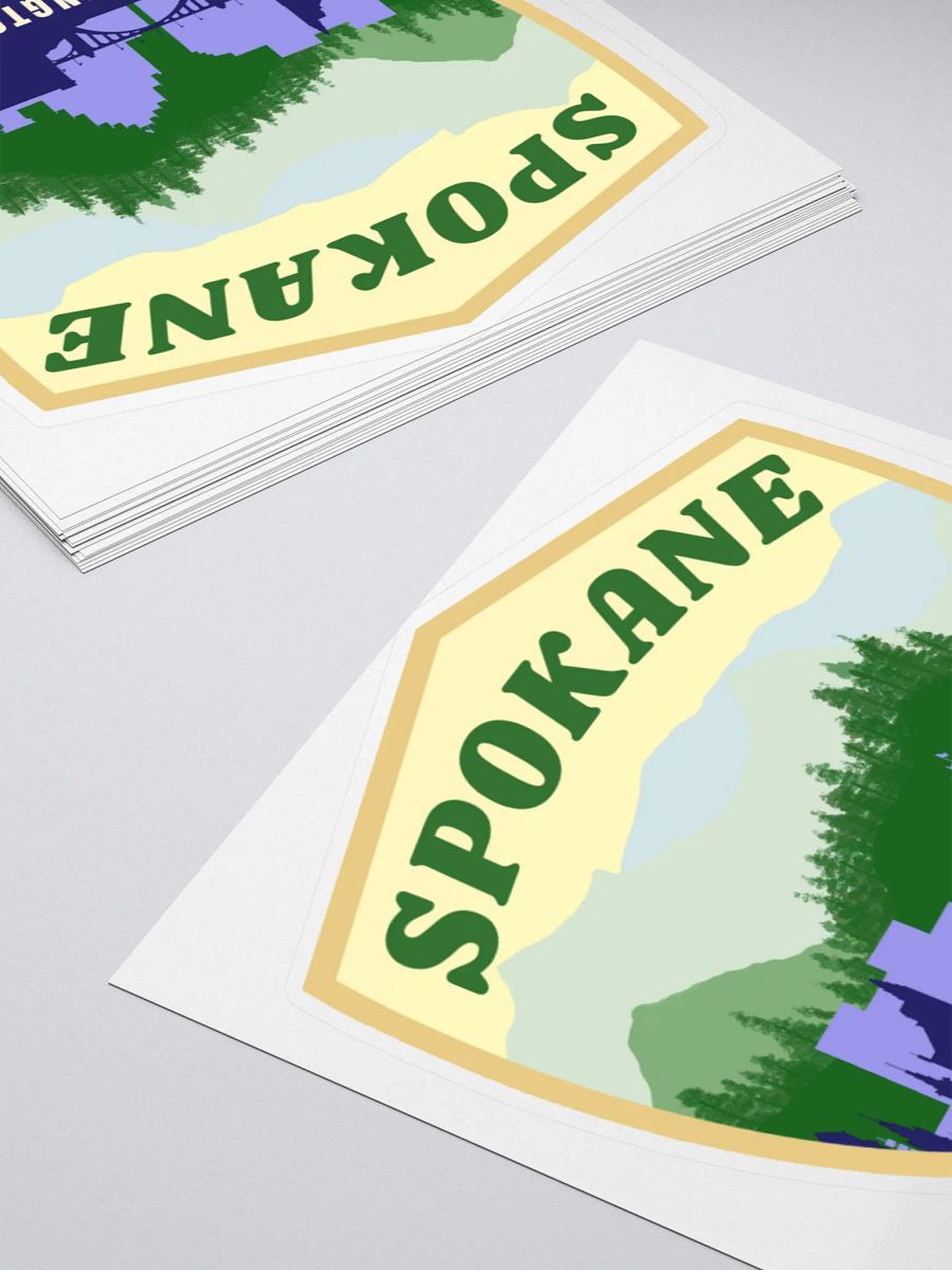 Spokane, Washington Sticker product image (4)
