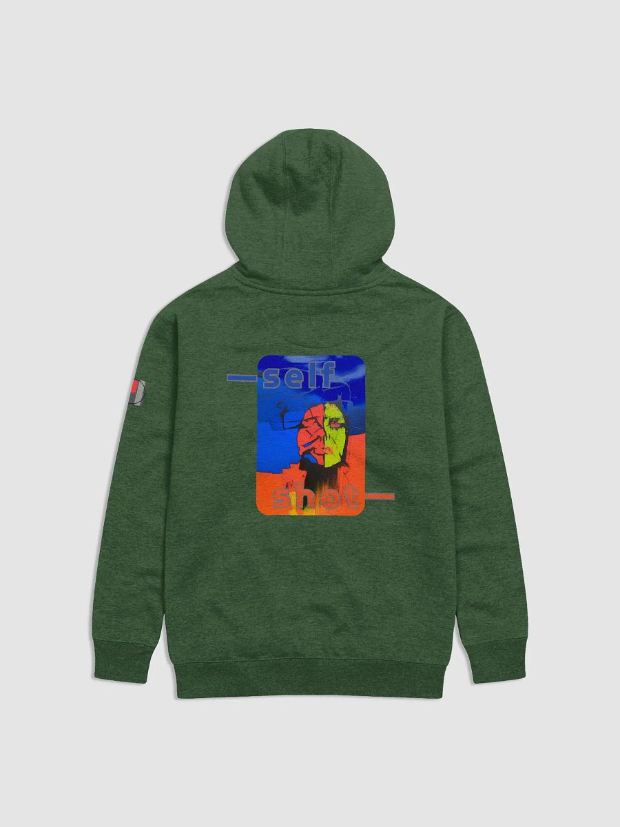 Self-Shot Hoodie in Blue and Orange 🐢❤️✨ Special Edition No. 3 product image (2)
