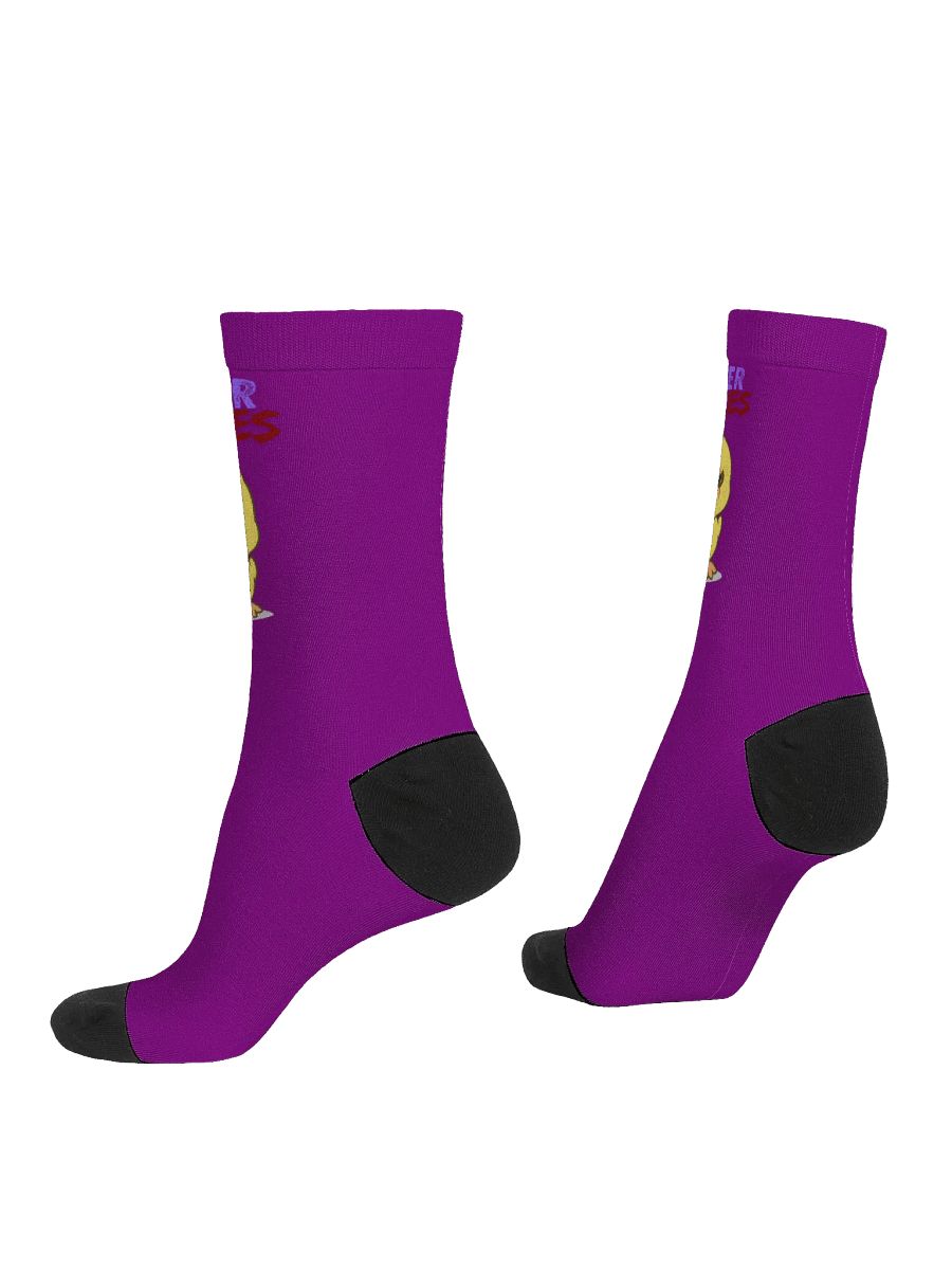 Killer Duckies Purple Socks product image (4)