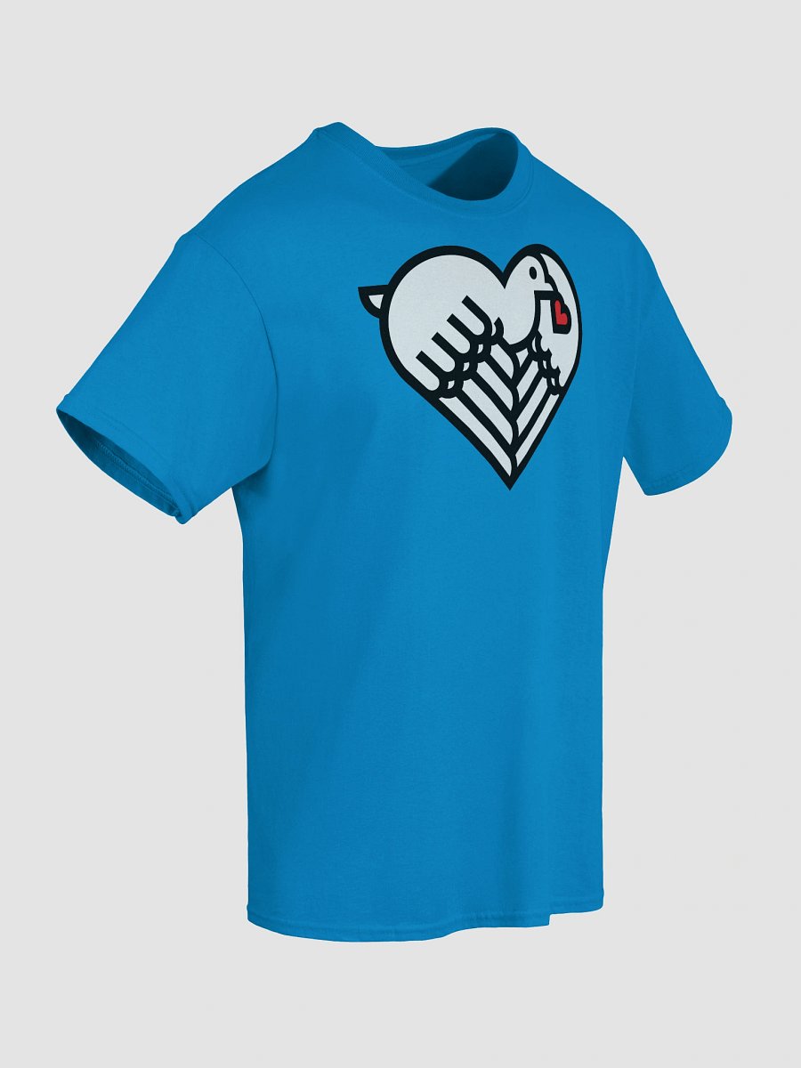 Peace and love graphic t-shirt product image (32)