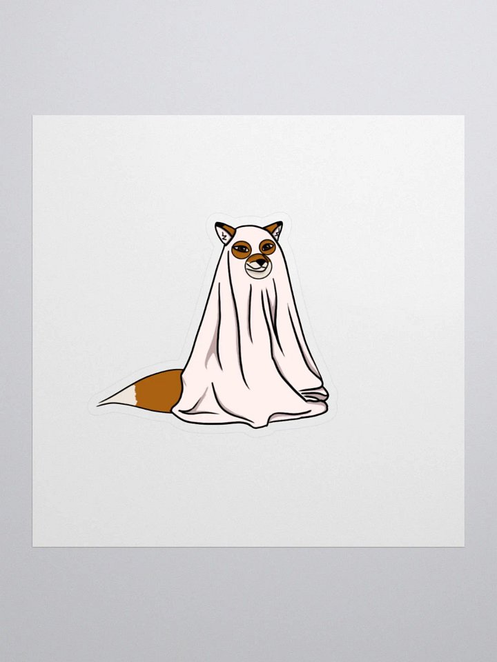 Ghost Fox Sticker product image (1)