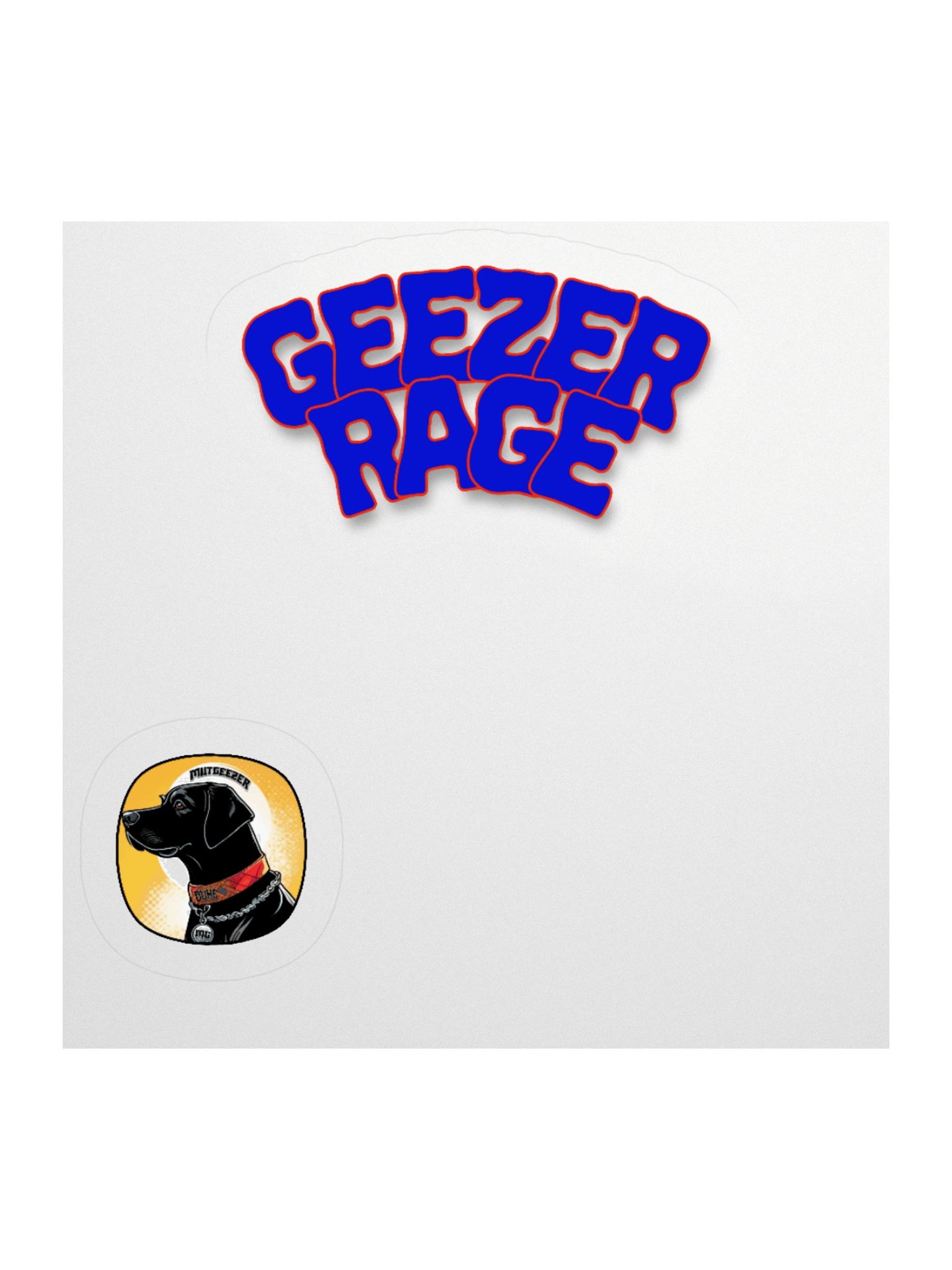 Geezer Rage cut stickers product image (3)