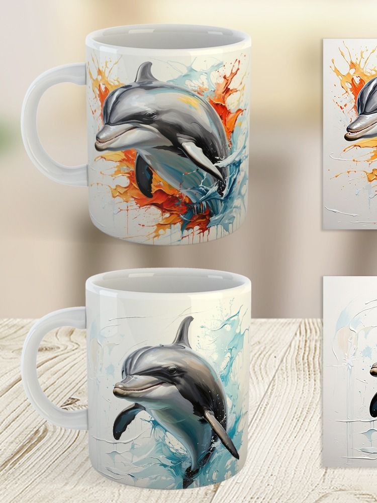 Tide Jumper Dolphin Mug product image (8)