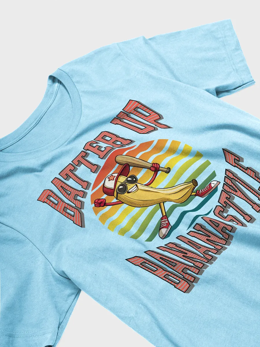 Batter Up Banana Style Baseball Sunset Slam Dunk T-Shirt product image (2)