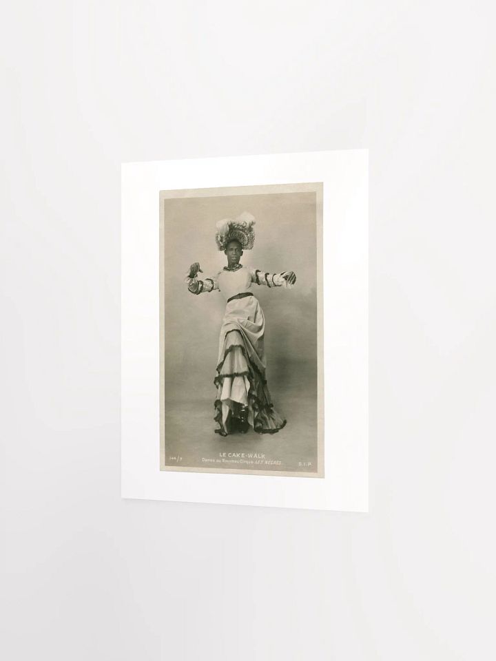 William Dorsey Swann In Drag Performs A Cakewalk In Paris By Unknown (1903) - Print product image (2)