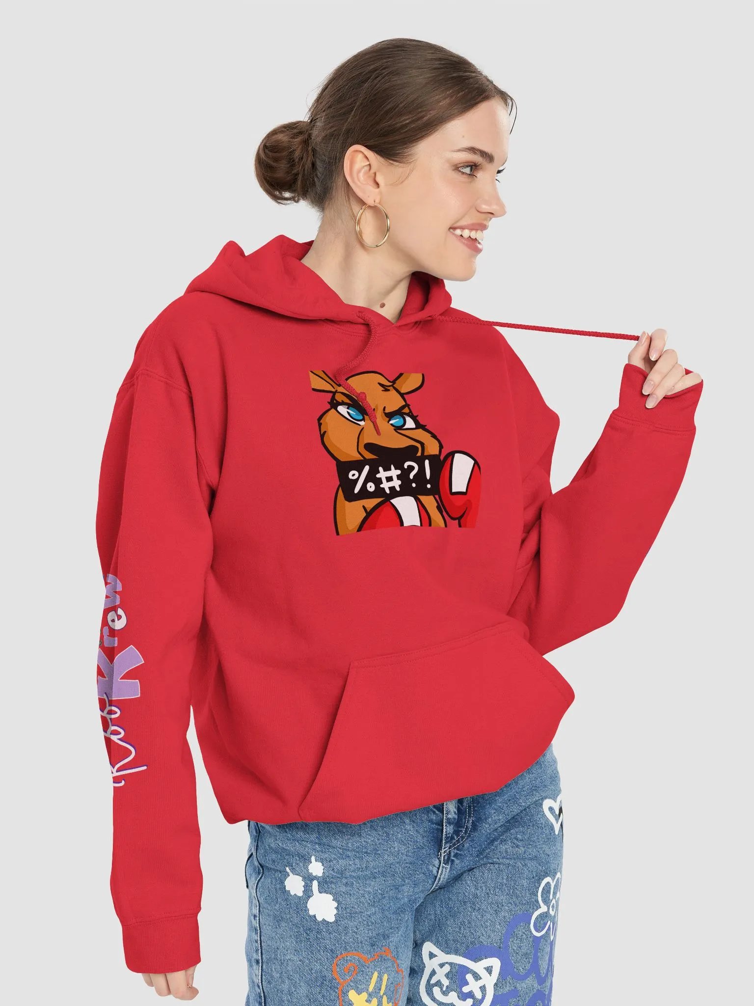 TiaLaughs Censored RooRage Hoodie product image (1)
