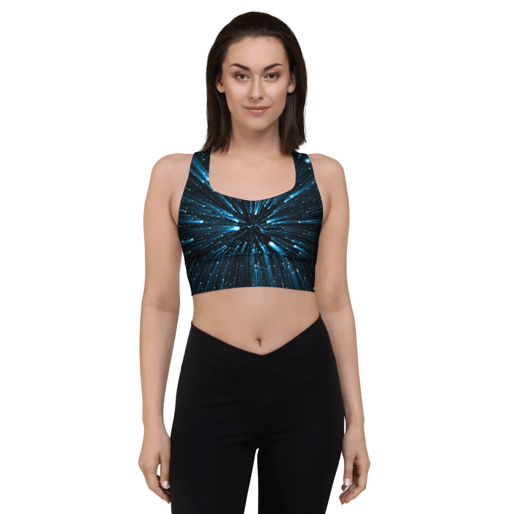 Hyperspace Journey Longline Sports Bra product image (3)