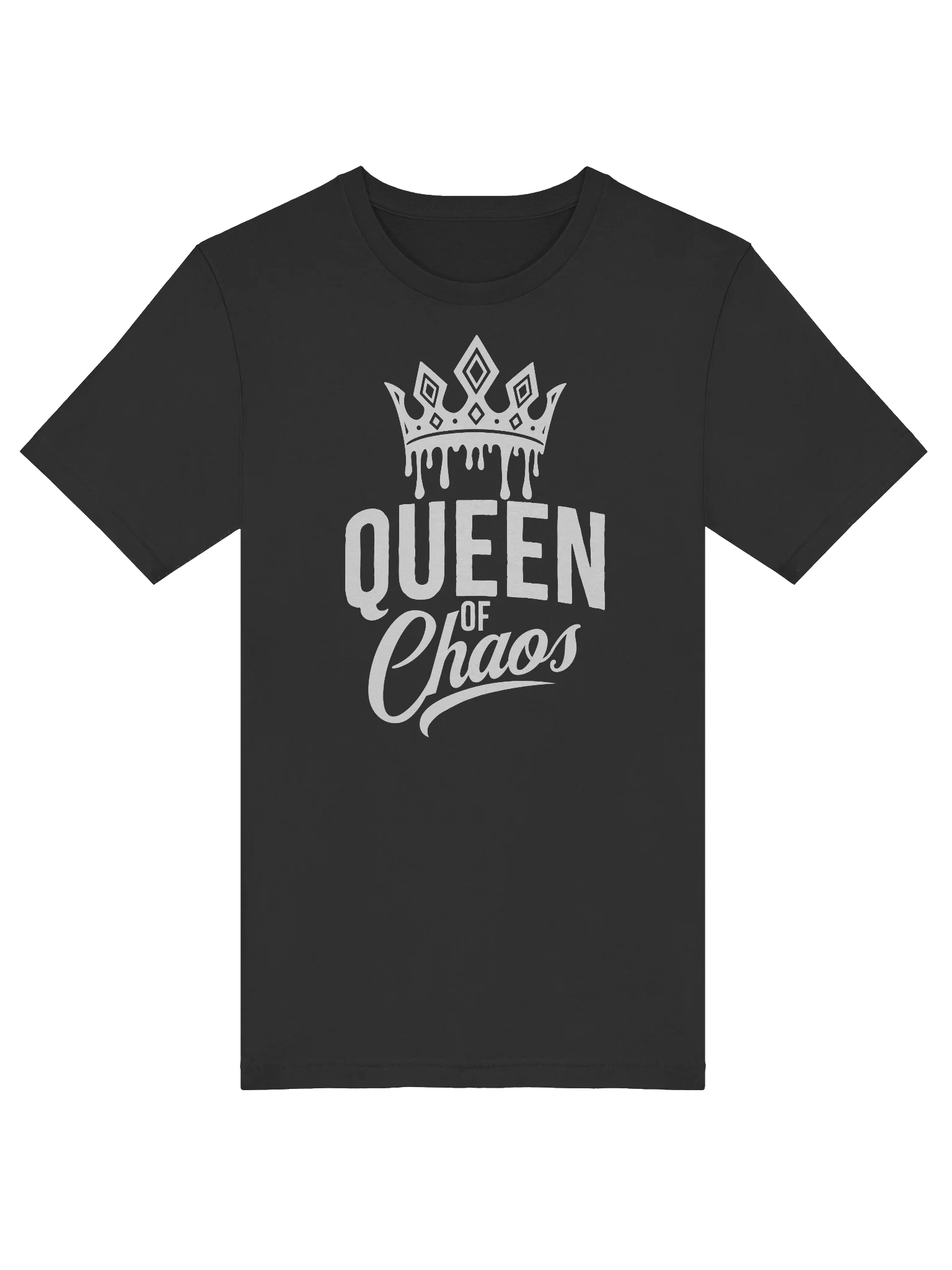 Queen of Chaos Tshirt - White Text product image (5)