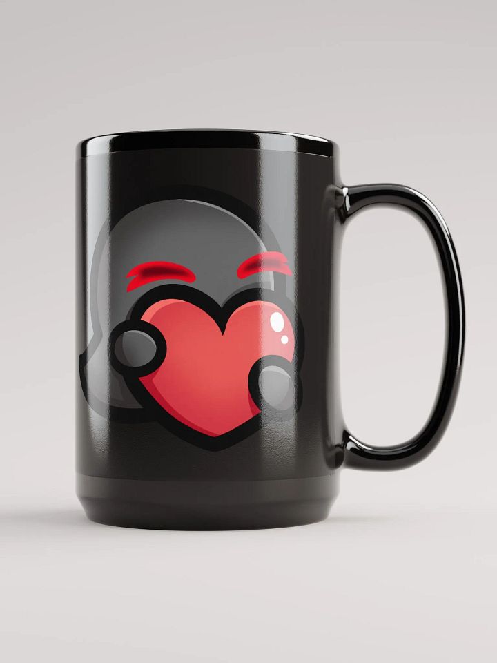 L2A Black Heart Mug product image (2)
