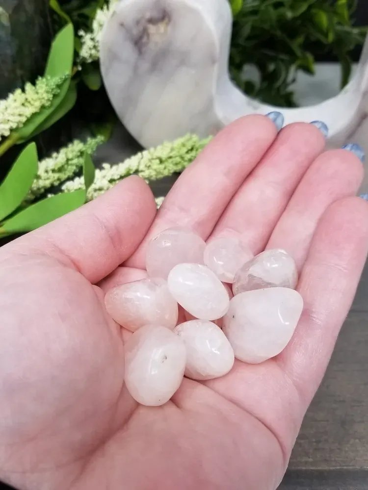 Rose Quartz Tumbled Pocket Stone – Love • Compassion • Emotional Healing product image (2)