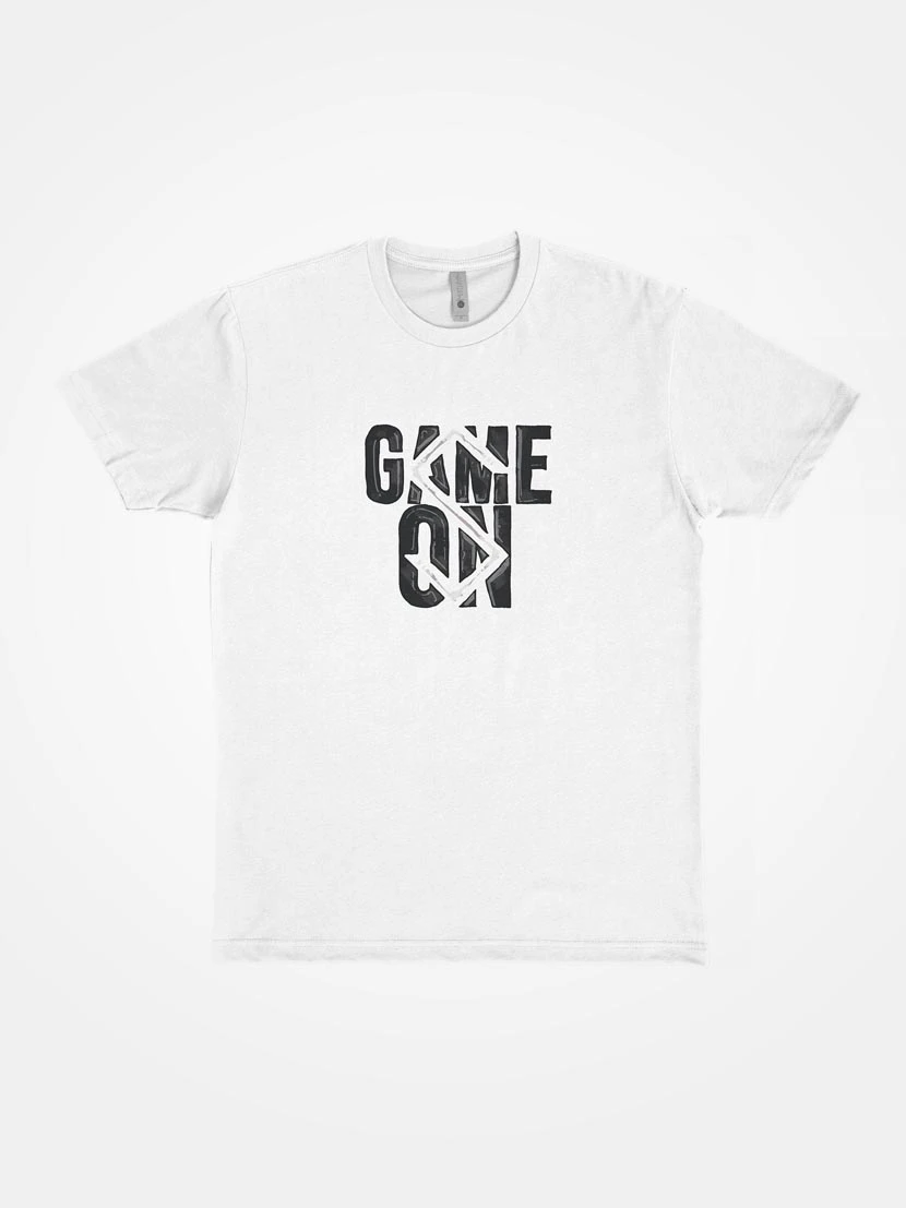 Game On T-Shirt — White product image (1)