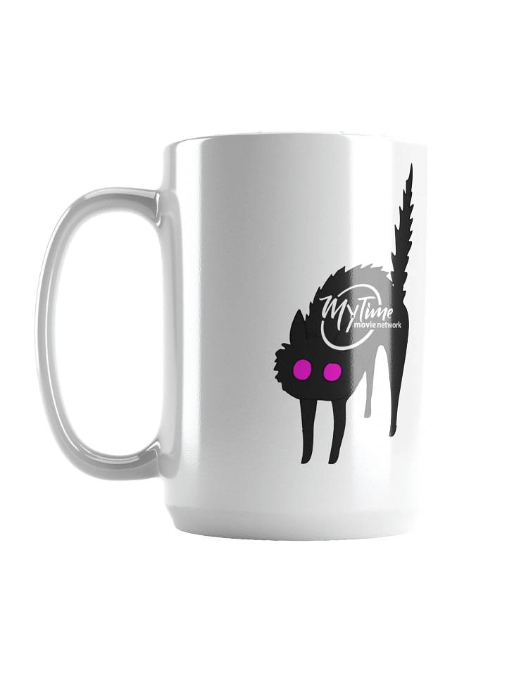 Spooked Cat Mug | MyTime Movie Network | Thriller Collection product image (1)