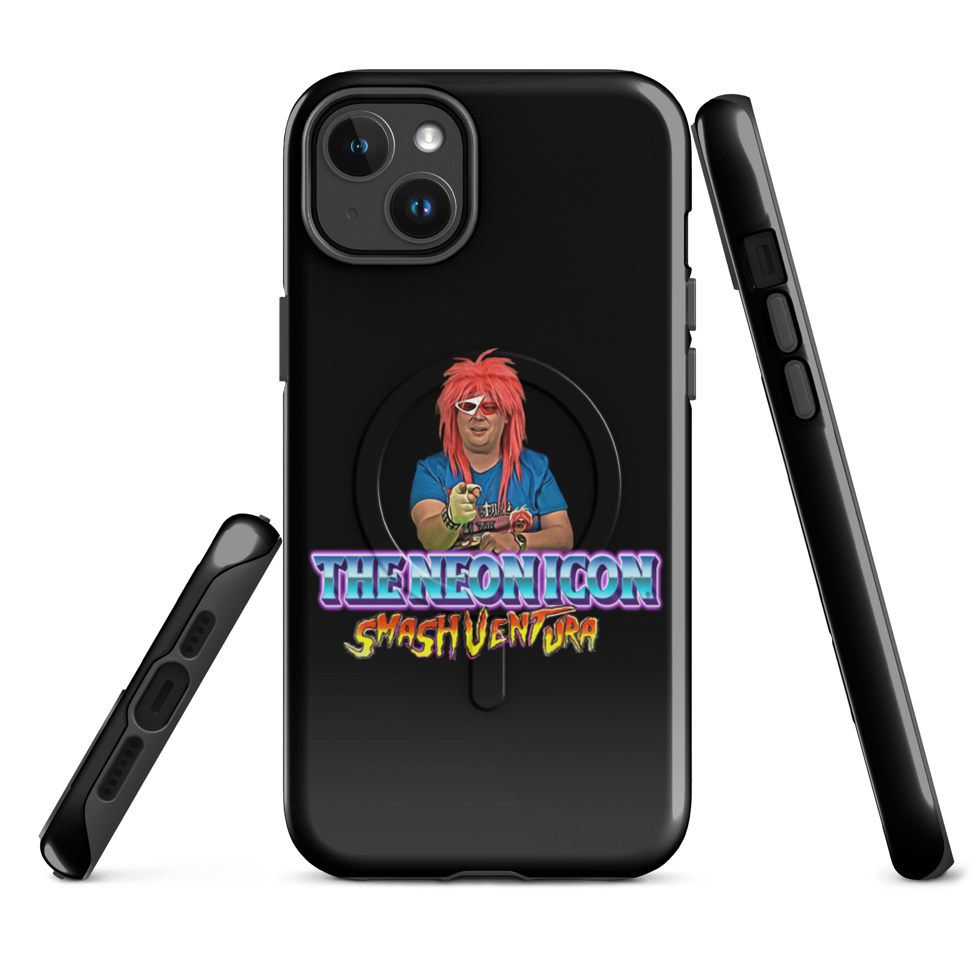 Neon Icon Smash Ventura iPhone® MagSafe® Tough Case product image (2)