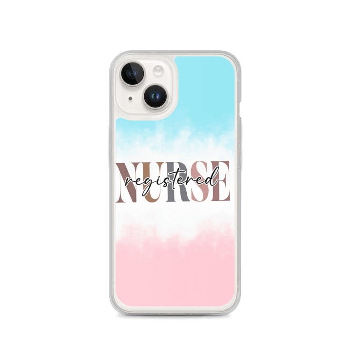 Rainbow Nurse Registered iPhone® Clear Case product image (4)