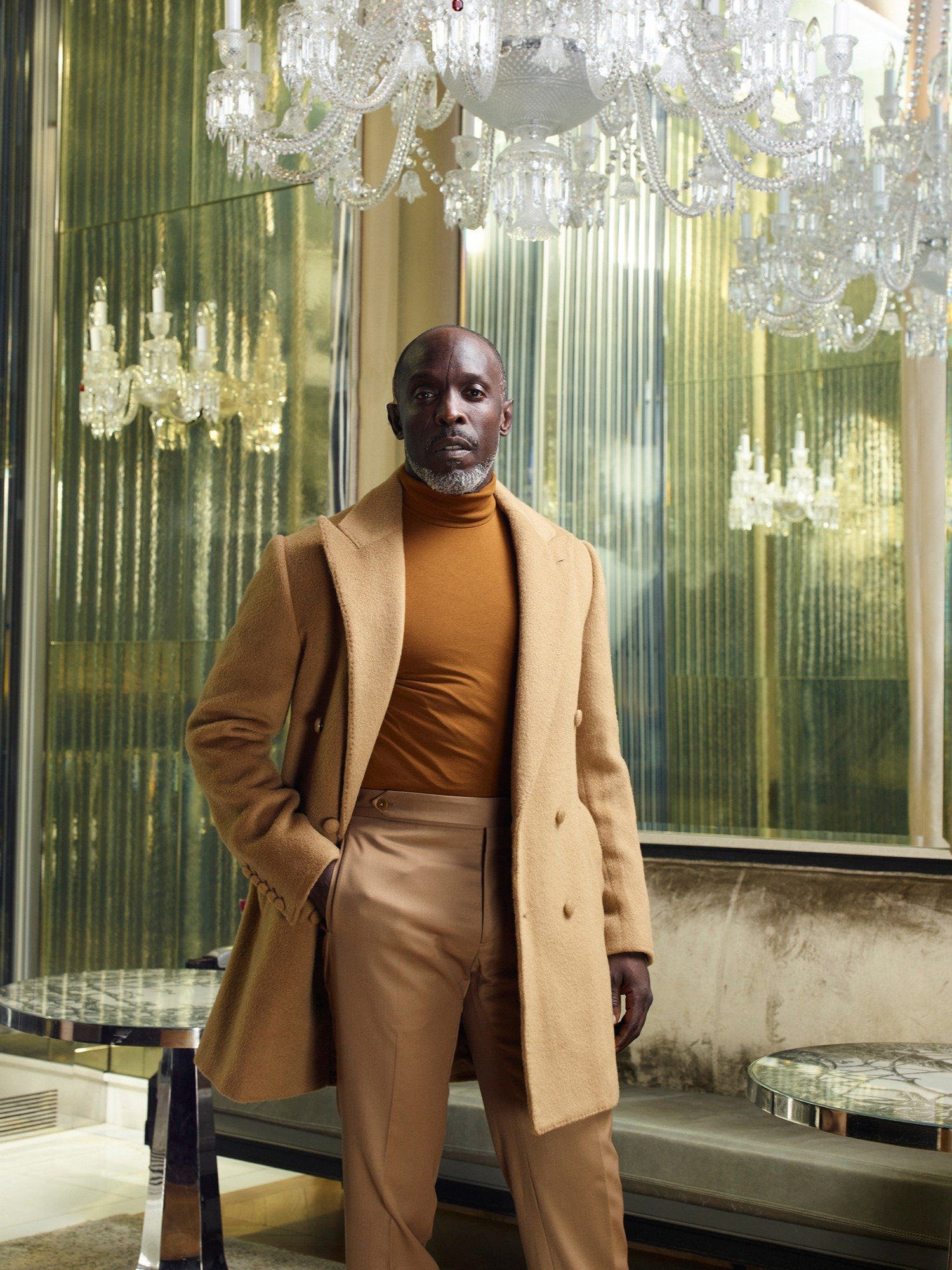 MEN'S 100% DOUBLE FACED CAMEL CASHMERE OVERCOAT product image (1)