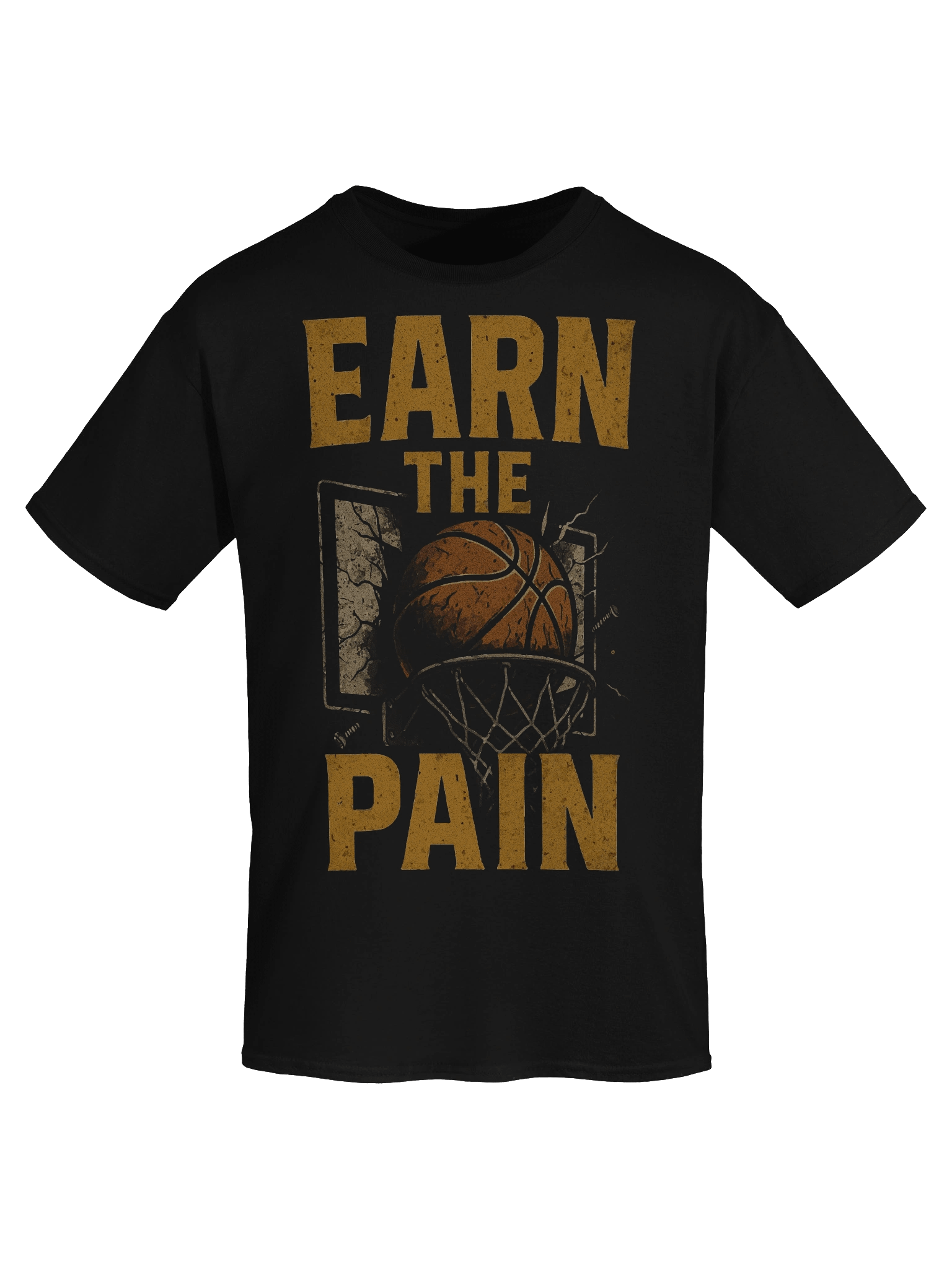 “Earn the Pain” Basketball Motivation Tee product image (7)