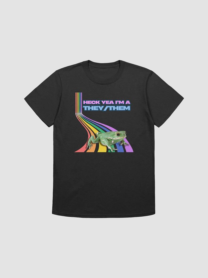 Heck Yea I'm A THEY/THEM Gildan Unisex Softstyle T-Shirt by Gildan product image (1)
