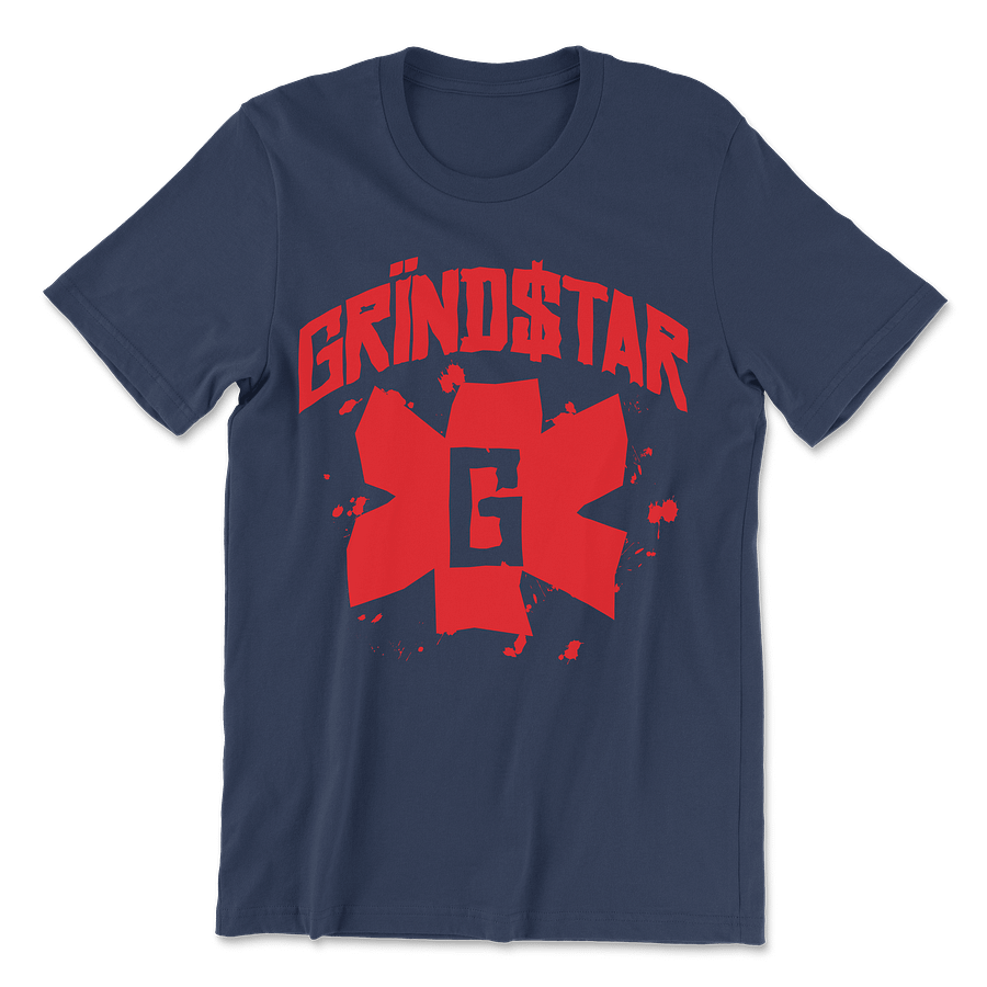 GRIND STAR RED EMBLEM TEE product image (3)