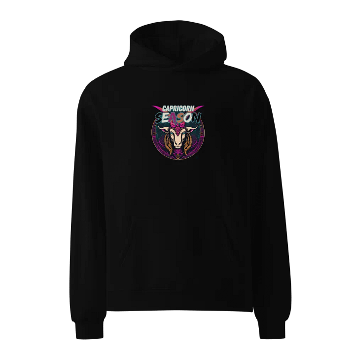 CAPRICORN SEASON UNISEX OVERSIZED HOODIE product image (1)