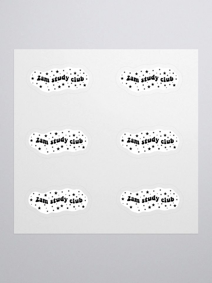 2 am Study Club Sticker (MEDIUM Sheet) product image (1)