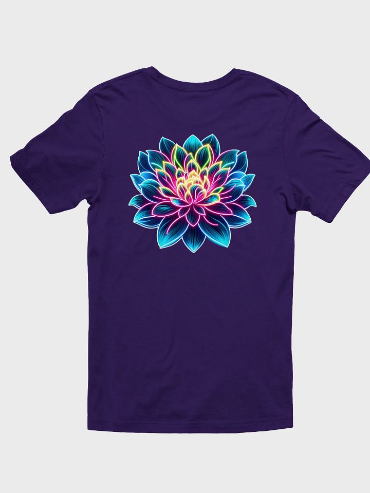 Neon Lotus Flower T-Shirt product image (2)