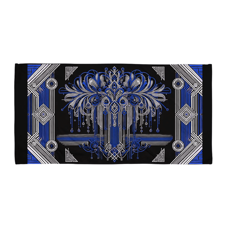 A Study of Blue Bath Beach Towel product image (1)