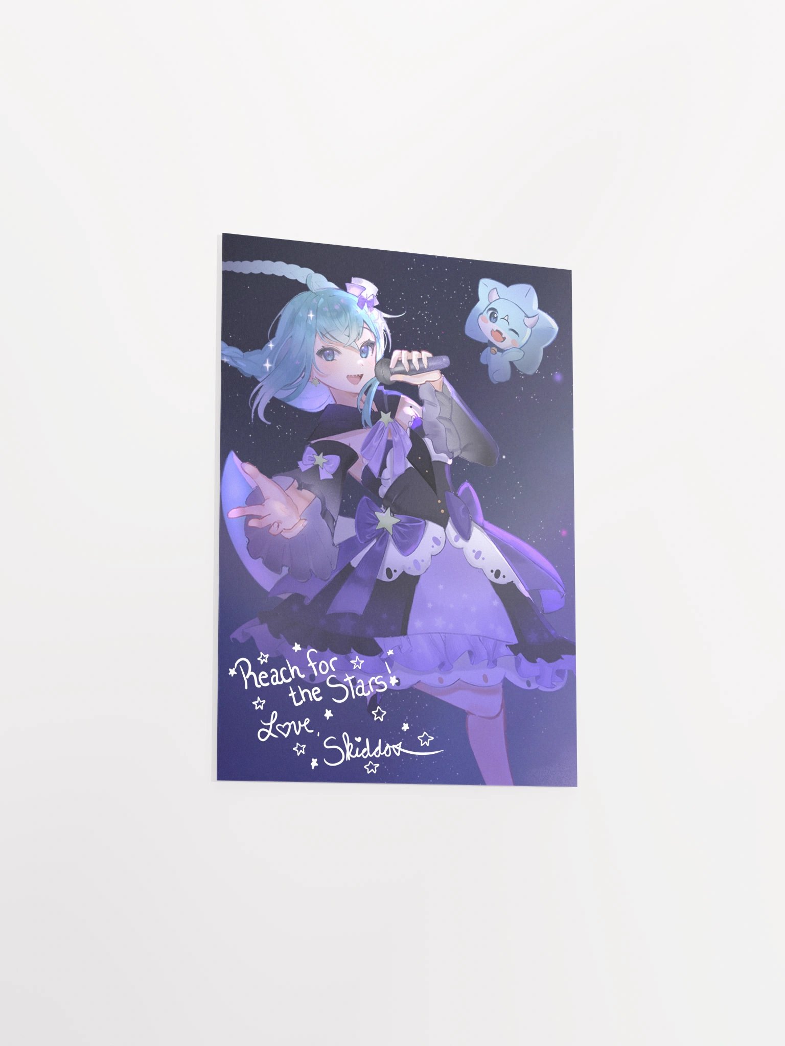Skiddo's Starlight Serenade Matte Poster - SIGNED product image (8)