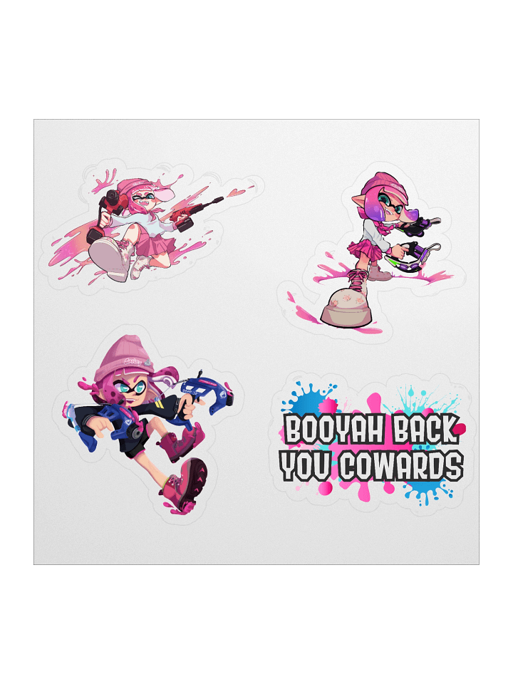 Rose Squid Squad Stickers product image (1)
