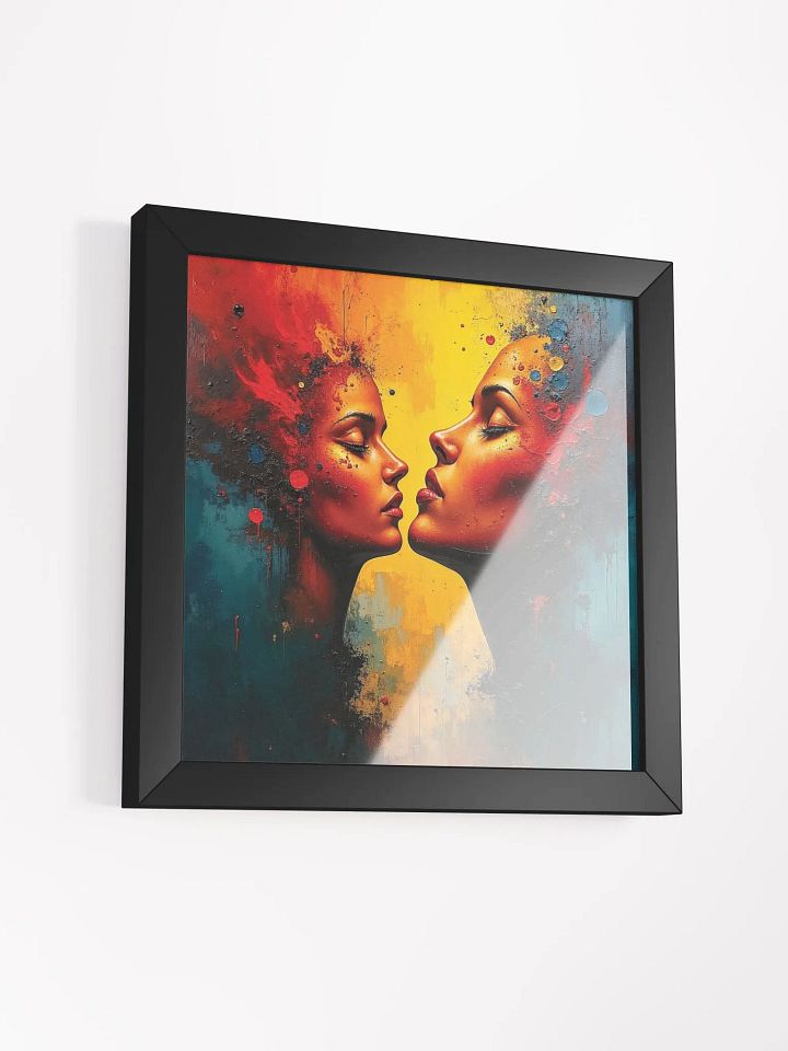 Fiery Encounter Framed Print product image (12)
