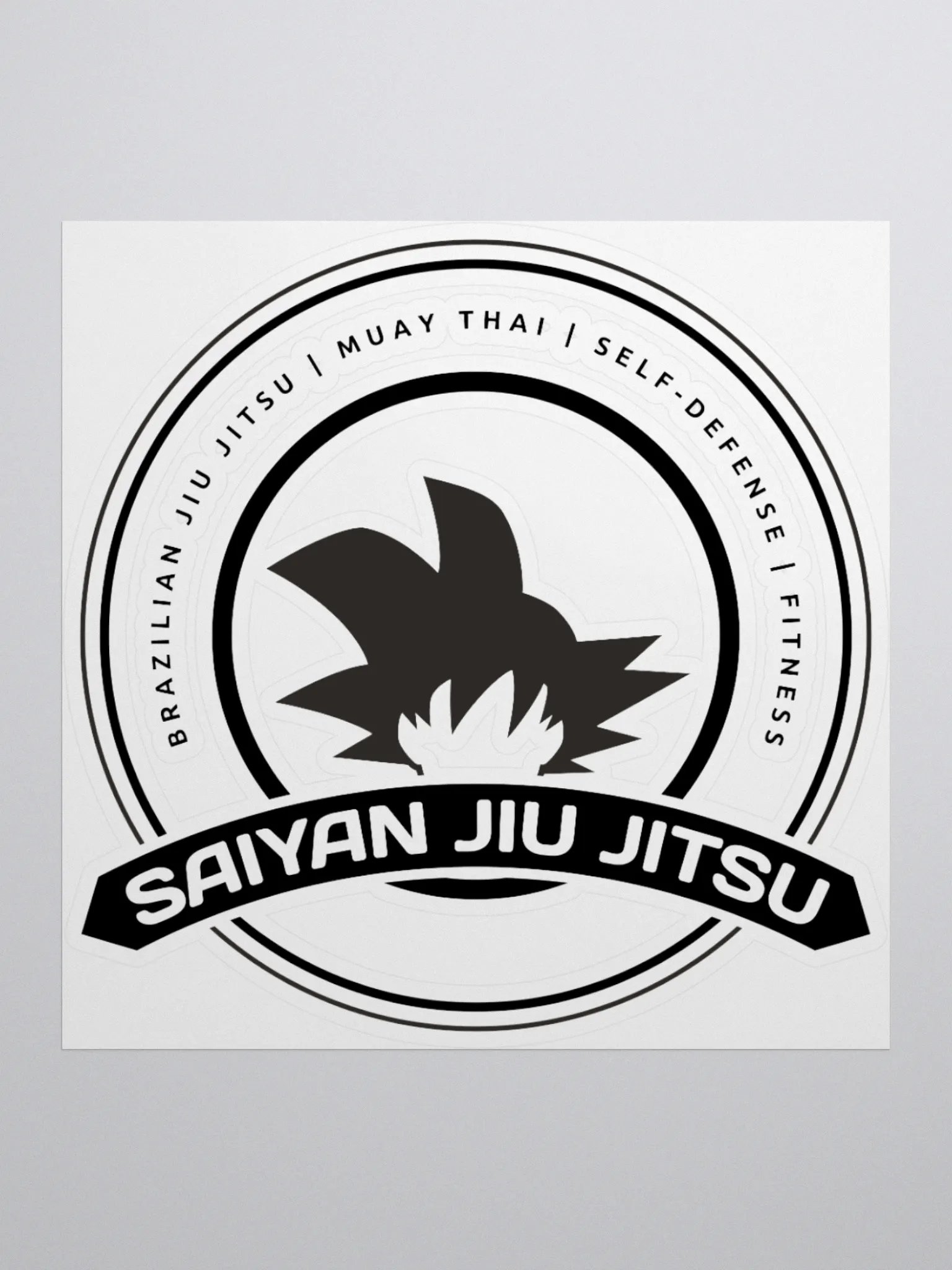 Saiyan Jiu Jitsu Stickers product image (2)