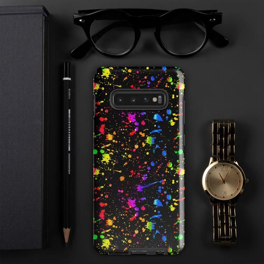 Neon Splatter Burst Tough Case for Samsung® product image (51)