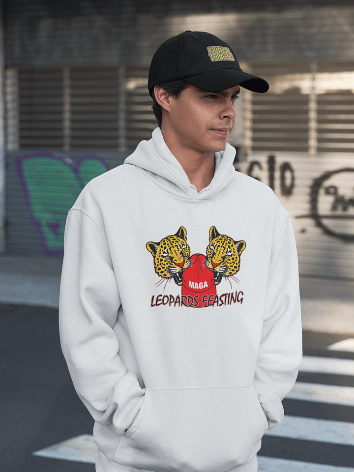 Leopards Feasting On MAGA - Hoodie product image (1)