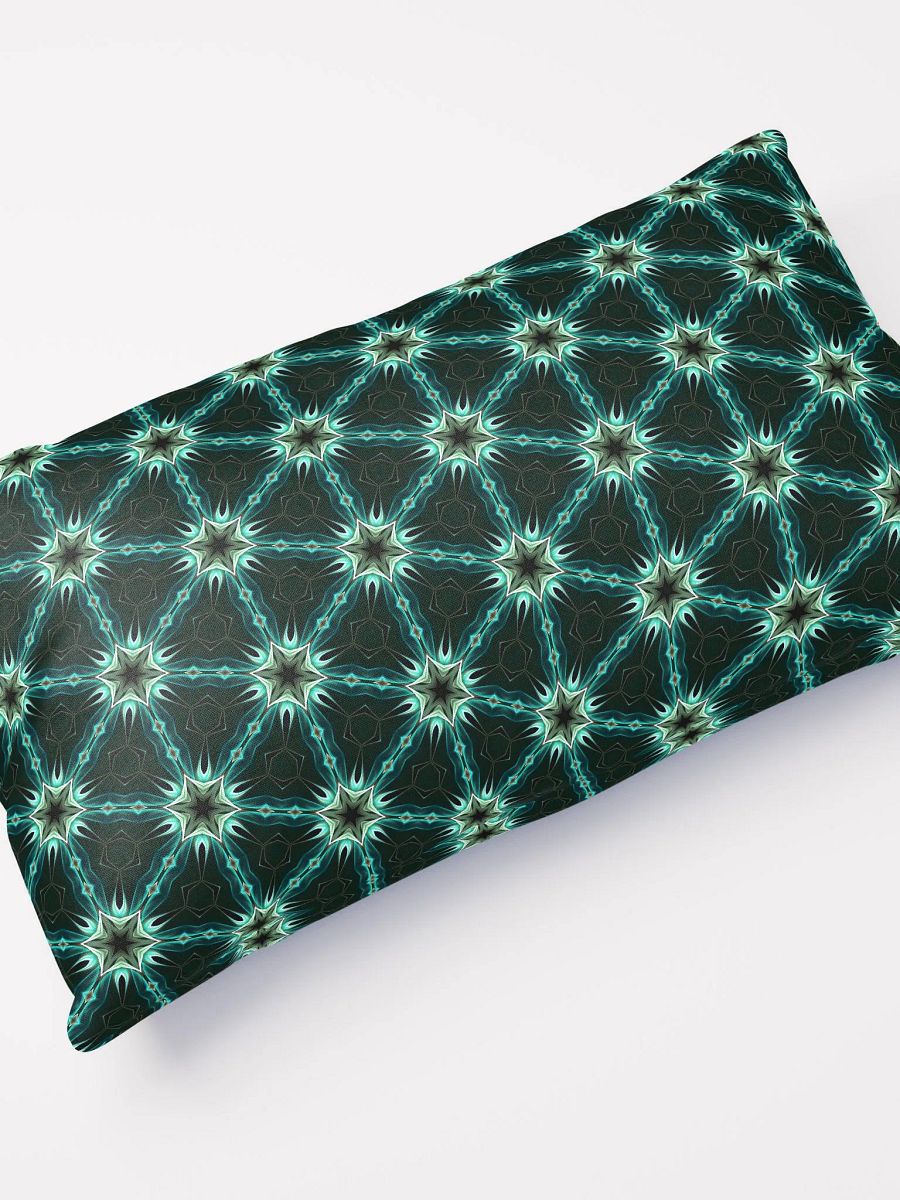 Black and Aqua Geometric -Throw Blanket product image (4)