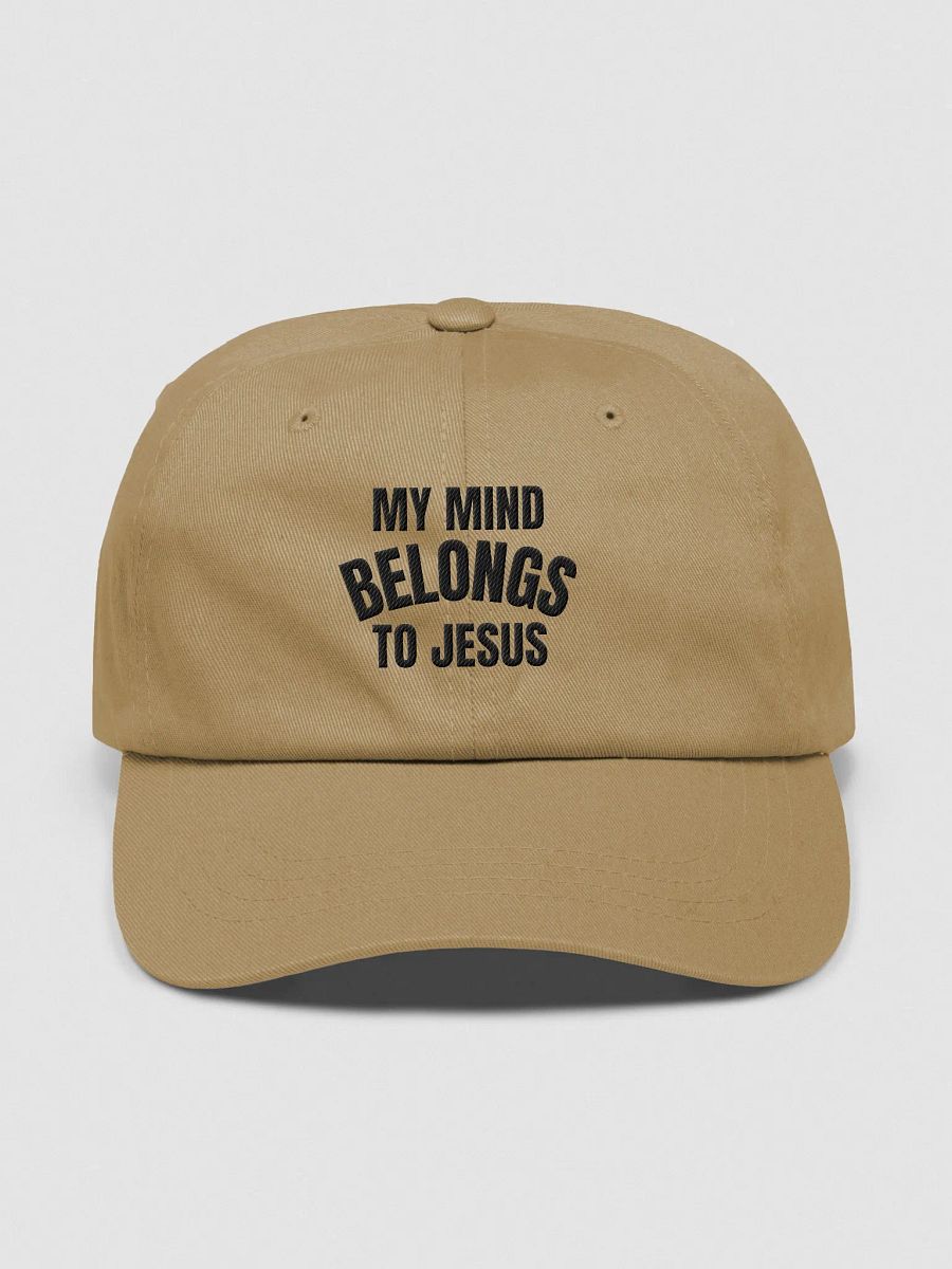 My Mind Belongs to Jesus (Black Thread) product image (1)