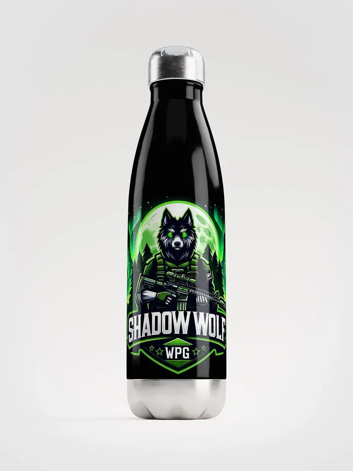 Shadow Wolf Stainless Steel Water Bottle product image (1)