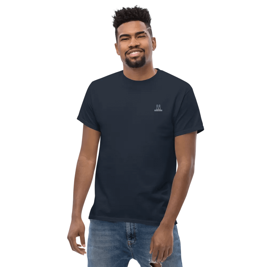 Hanging Pawns embroidered logo T-shirt product image (5)